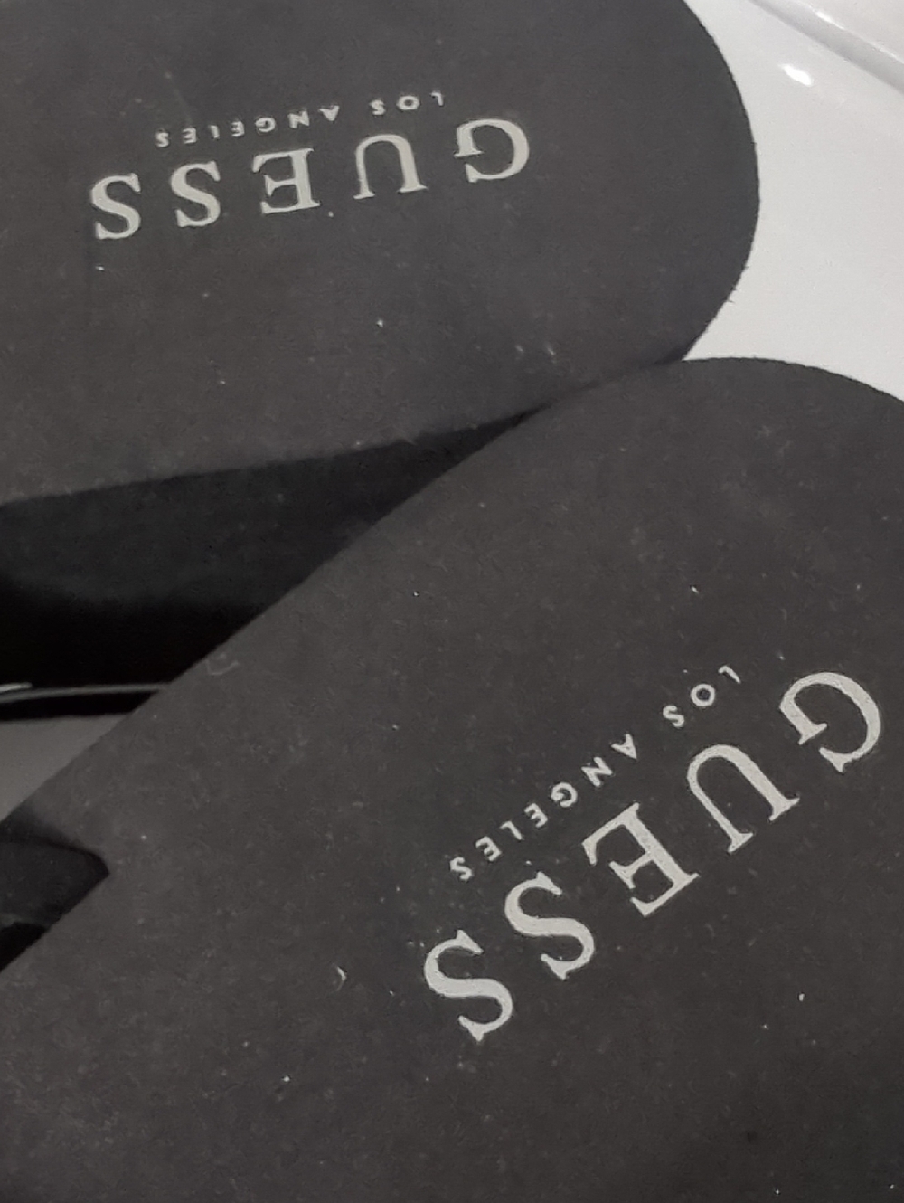 BLACK GUESS SANDALS - Picture 3 of 5